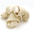 Pet Factory 100% USA Beefhide Knotted Bones Dog Chew Treats - 4" Natural Flavor, 24 Count/1 Pack