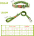LaRoo Waterproof Dog Collar, Heavy Duty PVC Pet Collars for Training, Cool Design for Outdoor Playing
