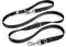 Adjustable Nylon Leash, Black, M