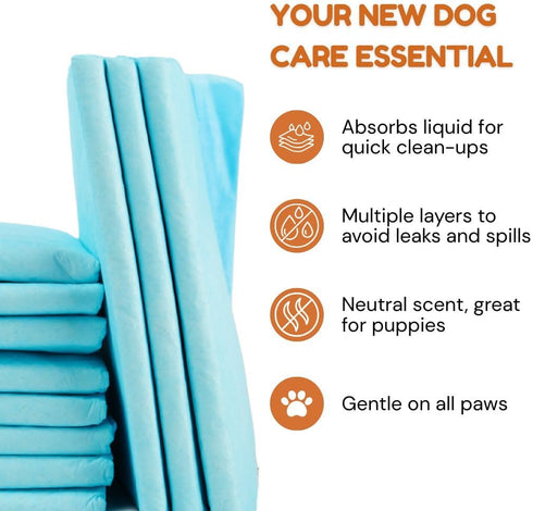 75 26x30 75 Count UltraCare Superabsorbent Leak Proof Odor Free Pet Friendly Puppy Pads, Best Potty-Training Disposable
