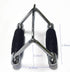 LAT Pull Down Bar, Deluxe Strength Training Single Double D Handle Tricep Rope, V-Shaped Rotating Straight Press Down