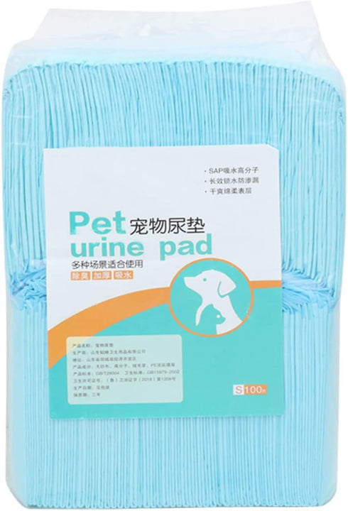 YWLUUOO Pee Pads for Dogs Disposable Dog Floor Mat Leak-Proof Dog Pad Great