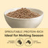10 lbs 20% Scratch and Peck Whole Peas Chicken, Duck and Livestock Supplemental Grain - Bag - Protein, Certified