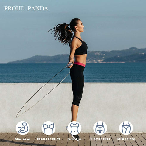 Weighted Jump Rope Workout - 1LB Professional Skipping Rope with Adjustable Length and Comfortable Grips