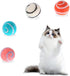 Andiker 4PCS Wool Cat Balls, 1g Lightweight Soft 1.18 Inches Planet-Shape Funny
