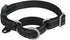 Reflective Martingale Collar for Dogs, Quick Snap Buckle Anti-Pull Nylon Safe Slip Collar for Easy Walking (Black,