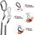 HERCULES M4 Fishing Lanyard, Heavy Duty Retractable Coiled Tether for Fishing Rods, Pliers, Kayak Paddles