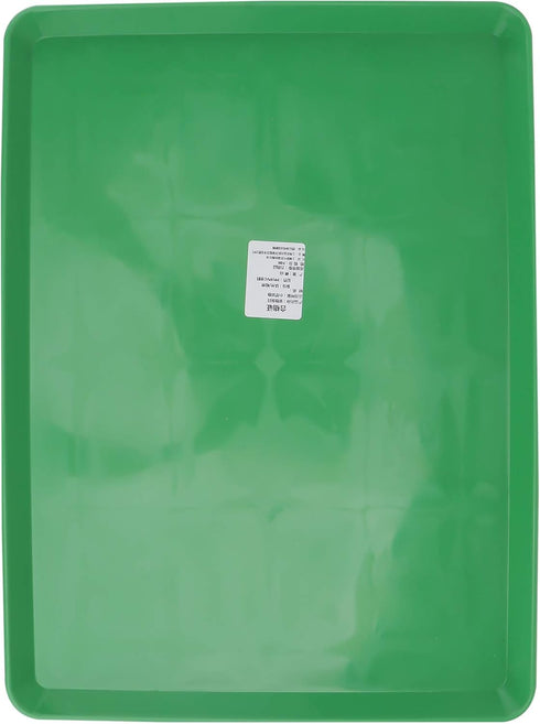 POPETPOP Small Replacement Pan for Puppy Crate | Plastic Dog Cage Tray for Pet Cages, Crates, Kennels, Green