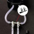 4 Pcs 2-Way Aquarium Air Splitter, Stainless Steel Pump Lever Flow Control Valve for Fish Tank