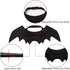 Cat Halloween Costume with Bat Wings, Pet Apparel for Halloween Party Dress Up for Cats and Small Dogs