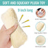 SPOT Vermont Style Fleece Bone Dog Toy, 9in, Soft Plushie for Medium Dogs & Puppies, Built-in Squeaker