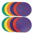 S&S Worldwide Spectrum 5", Anti-Skid, Soft Round Vinyl Spot Markers for PE/Gym Classes, Class Room Activities and Games, Assorted Colors. Set of 12.
