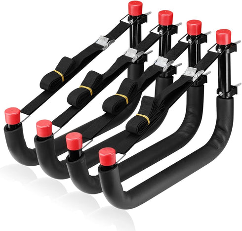 Kayak Storage Racks, 15.3 Inch Wall Mount Hooks for Kayaks, SUP, Paddle Boards, Heavy Duty