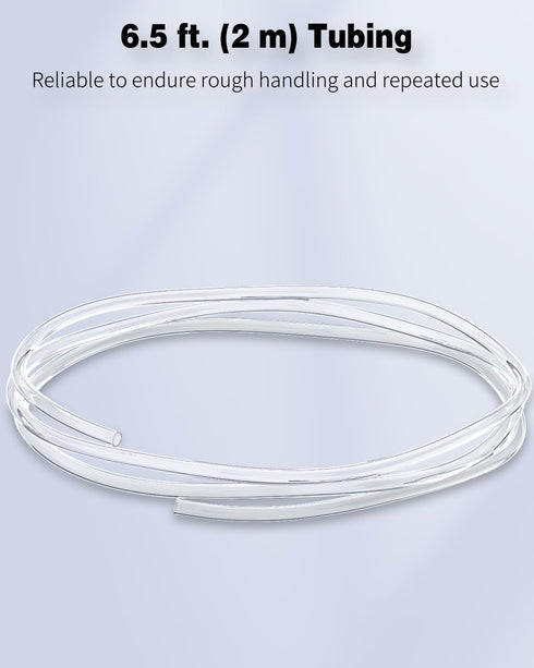 Pawfly 6.5 Feet Aquarium Airline Tubing - Standard 3/16" Flexible Kink-Resistant PVC Hose