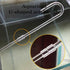 2X Acrylic U Shape Tube for Aquarium Air Pump, CO2 Diffuser Connector Tube