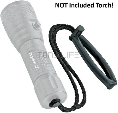 TONELIFE Pack of 4 Locking Wrist Lanyard - Safety Straps for Scuba Diving Lights, Waterproof Camera Float