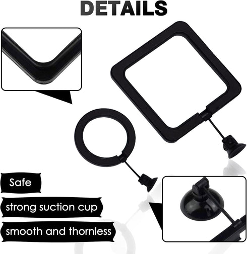 Automatic Fish Feeding Ring, Durable Aquarium Accessory, Prevents Uneaten Food, Easy to Install for Busy Owners
