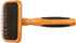 Bass Brushes Soft Slicker Pet Brush with Bamboo Handle and Rubber Grips for Grooming