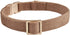 Soft Cotton Dog Collar with Metal Buckle Adjustable Heavy Duty Comfy Corduroy Collars for Small Medium Large Dogs,Brown,Medium