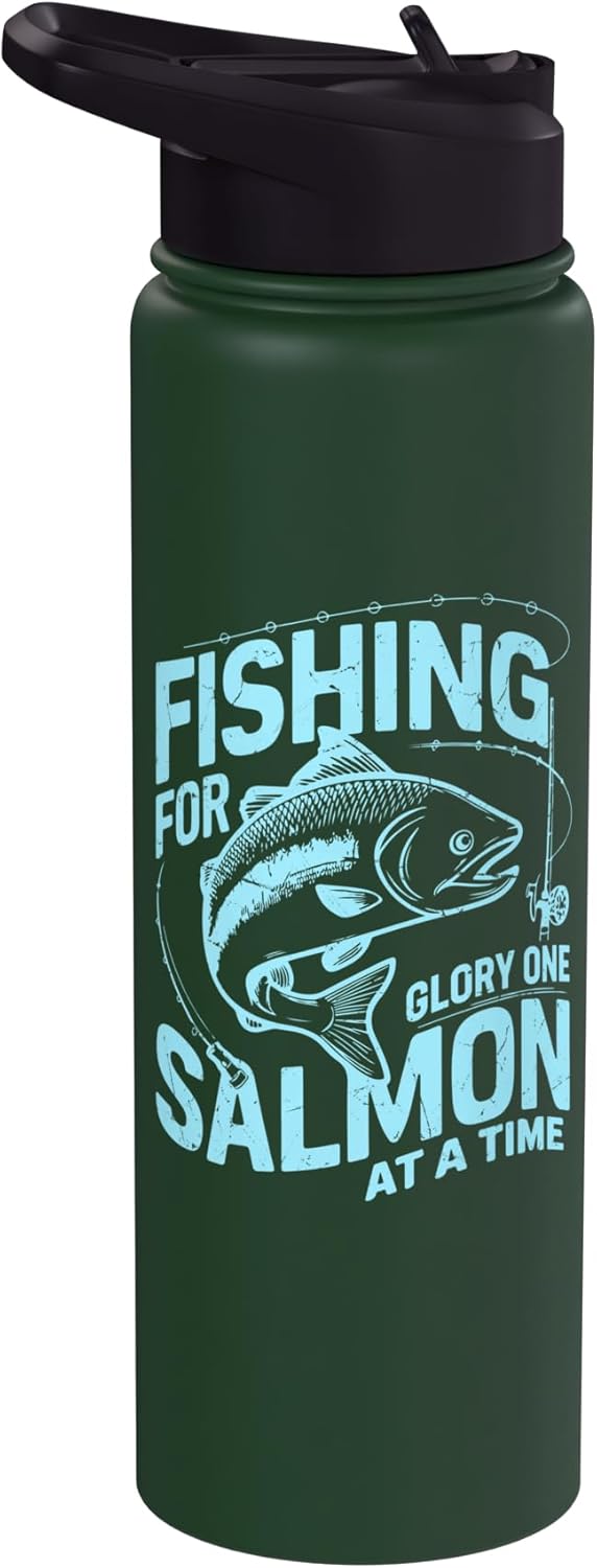 Salmon Fishing Gear Fishing for Glory One Salmon at a Time Salmon Fishing Stainless Steel