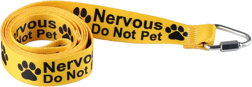 Funny Dog Leash, Nervous Do Not Pet Walking Training Leash for Dog Owners, Pet Lover Gift