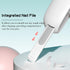 New 2024 Dog Nail Clipper Cat Nail Trimmer, Adjustable Aperture, Safety-First Design, Inbuilt Nail File for Grooming