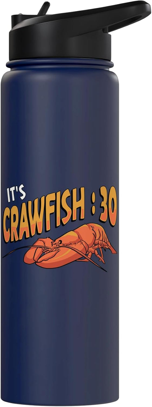 Seafood Festival Designs for Seafood Lover 30 It's Crawfish : Crawfish Boil Mardi Gras Seafood Festival Stainless Steel