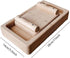 BMHGS Wooden Finger Exerciser, WhiteOak Crimp Clash, Tug of War for Climbers, Combines Armwrestling with Tug-of-War