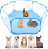 Guinea Pig Playpen Rabbit Cage Breathable & Transparent Small Animal Cage, Pop