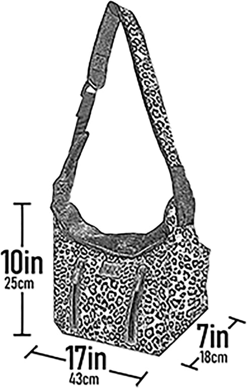 Pet Gear Tote/Sling Carrier - Removable Washable Liner, Zippered Top, Mesh Windows, Available in 2 Models & 6 Colors