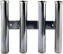Marine Boat 3 Rod Stainless Steel Fishing Rod Holders, 4 Rod Rack