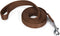 Strong Durable Nylon Dog Training Leash, 1 Inch Wide Traction Rope, 6 ft 10ft 15ft for Small Medium Dogs (Brown)