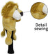 Scott Edward Animal Zoo Golf Driver Wood Covers, Fit Drivers and Fairway, Fun and Functional Dog Designs