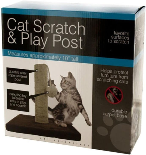 Fun Interactive Play Cat Scratch & Play Post