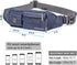 ZOMAKE Crossbody Fanny Pack for Women Men, Small Runners Belt Bag with Adjustable Strap, Water Resistant Waist Bag