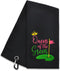 Hafhue Queen of The Green Embroidered Golf Towel - Golf Accessories Gift for Women, Retirement Birthday Gifts