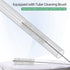 UPETTOOLS Shrimp Feeding Dish Set, Clear Durable Fish Feeder Tube Kit with Cleaning Brush for Fish Tank