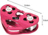 LIXADA Zipline Pulley 30KN Trolley for 1/4 5/16 3/8 1/2 Cable, Holds Up to 6700lbs for Backyard Zipline