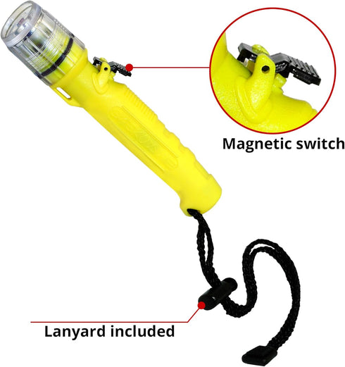 Lite LED Flashlight - 150 Lumens Waterproof Dive Light, Outdoor Torch for Scuba, Hunting, Camping