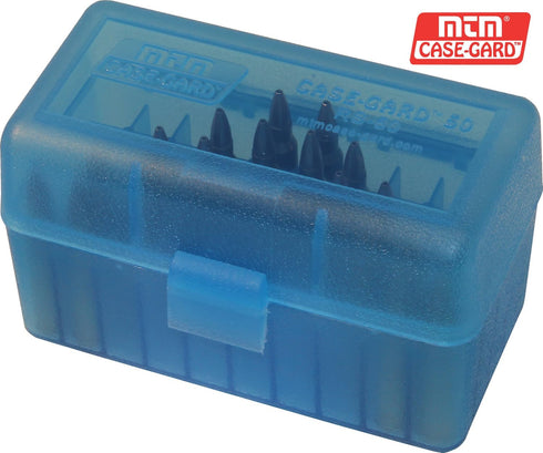 50 Ammo 17, 204, 223, 5.56x45, 6x47 MTM Case-Gard MTM Round Rifle Box