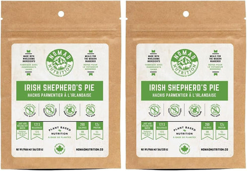 Nomad Nutrition Irish Shepherds Pie | High Energy, All Natural Ingredients |
