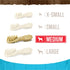 Fresh Kisses Natural Dental Chews Toothbrush Shape Treat for Medium Dogs - 6 ct. Bag by Merrick