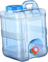 Outdoor Bucket Large Water Container - 10L Sports Water Jug with Spigot for Portable Drinkware