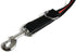 Alvalley Reflective Anti-Slip Multi Use Snap Hands Free Dog Training Leash, Black, 6.5 ft Long, Durable Nylon