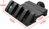 Sniper 45 Degree Offset Rail Mount, 4 Slots Picatinny Weaver Rail (1PCS)