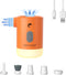 FLEXTAILGEAR Portable Air Pump MP2 Pro Electric Air Pump, Rechargeable Battery Air Mattress Pump, Ultralight Inflator
