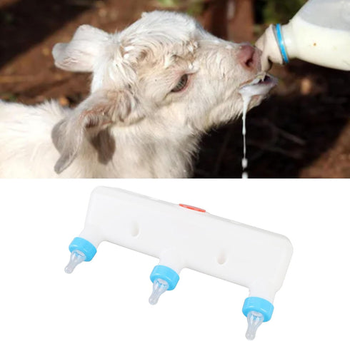 3 Pacifiers Small Animal Milk Feeder, Animal Nursing Lamb Drink Nipples Piglets Feeder, Farm Drinking Equipment Raising