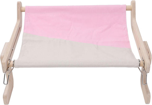 Yscryptoline Hammock Cat Sill Window Perch, Wooden Wall Mount Cat with Sturdy Frame, Comfortable Bedside Drawer Cabinet