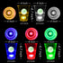 Glow in The Dark Beer Pong Set - Party Games with 22 Light Up Cups (5 Colors) and 6 Glow Balls