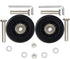 ORO 1 Pair Replacement Luggage Wheels - 60mm Case Wheels with 8mm Bearings for Suitcase and Inline Skate (60 * 18)
